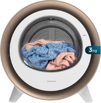 Cecotec Cecotec Secadora Compacta De Evacuaci&oacute;n 3 Kg Bolero Dresscode Dry 3500v Gold 8 Programas Clase A Secado Autom&aacute;tico Inteligente