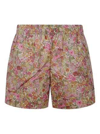 MC2 Saint Barth floral-print shorts - women - Cotton - L - Neutrals