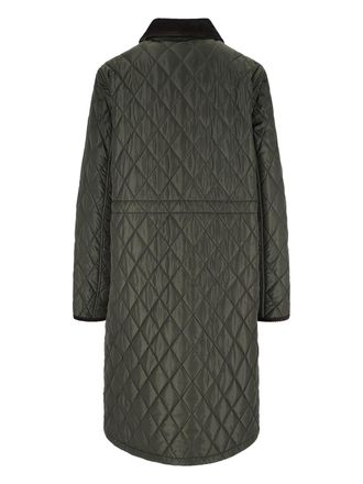 Burberry Womens Jackets Green Polyamide