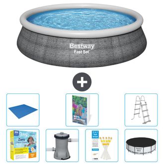 Bestway Piscina Bestway Fast Set Redonda - 457x107 Cm - 8-piezas S372