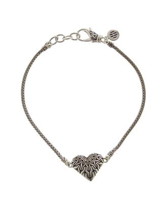 John Hardy Chain Silver Station Bracelet