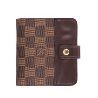 Louis Vuitton Brown Damier Canvas Wallet (Bi-Fold) (Pre-Owned)