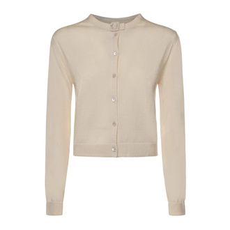 Courr&egrave;ges Cardigans, female, Beige, Size: S Cardigans