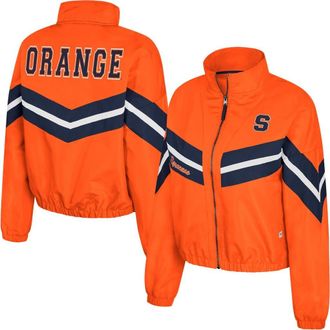 Colosseum Womens Colosseum Orange Syracuse Orange Thin Ice Full-Zip Windbreaker at Nordstrom, Size Medium