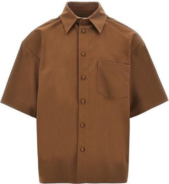 C.9.3 Viscose-blend Boxy Fit shirt Man M