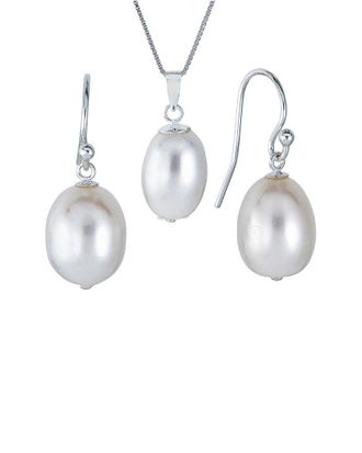 Belpearl Belpearl Silver 9Mm Pearl Earrings