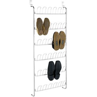 WENKO Estanteria Zapatero Para Puerta 18 Pares De Zapatos