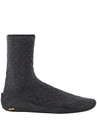 UYN Slippers Cashmere Man Shoes Black Sole Y100503.93