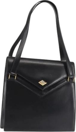 Bally Pre-owned Leren Handtas - Dames - Vintage Handtas - Zwart - ONE Size - Leer - Vintage
