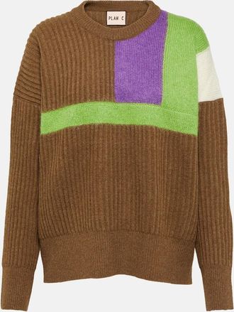Plan C Wool and cashmere sweater