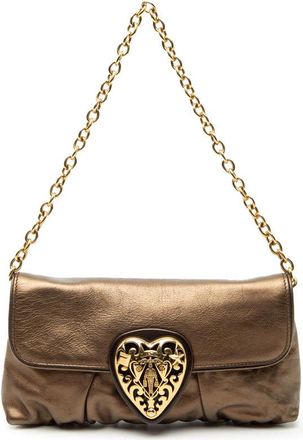 Gucci Pre-owned Gucci Metallic Calfskin Hysteria Shoulder Bag 806EKQ4TN3HWJ46S