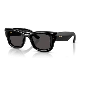 Ray-Ban Stijlvolle Zwarte Zonnebril door A$Ap Rocky - unisex - Zonnebrillen - Zwart - 47 MM - Nylon - Accessoires