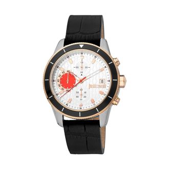 Just Cavalli Watches, male, Black, Size: ONE SIZE Multicolor Mens Fashion Watch