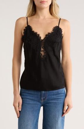 A.L.C. Lennon Camisole in Black/Black at Nordstrom Rack, Size Xx-Small