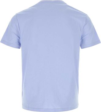 Polo Ralph Lauren Mens Cotton Crew-Neck T-Shirt Blue