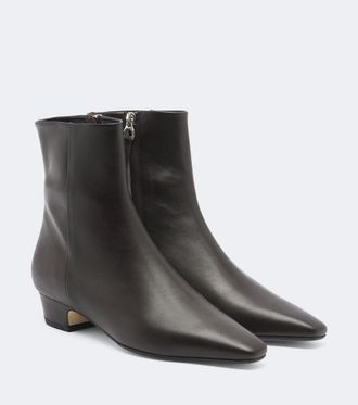 Aeyde Yasmin leather ankle boots