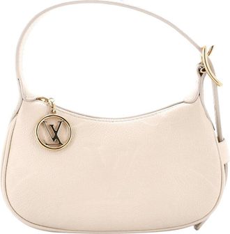 Louis Vuitton Beige Monogram Empreinte Giant Moon Mini (Authentic Pre-Loved)