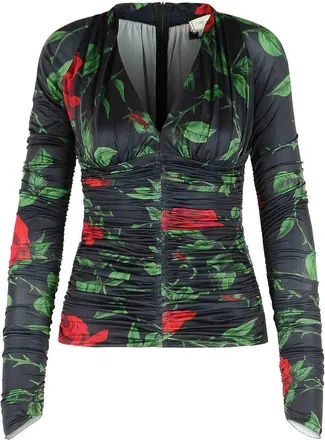 Blumarine Black Polyester Blouse