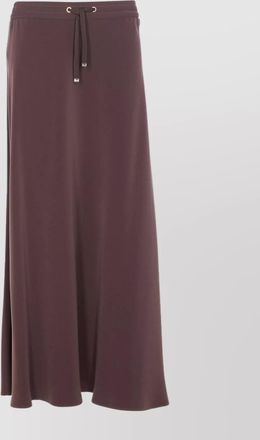 Herno ankle length skirt drawstring waist
