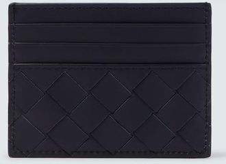 Bottega Veneta Intrecciato leather card holder