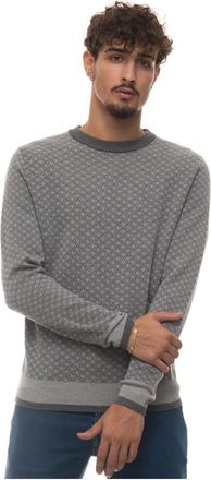 Canali Heren, Truien, Grijs, Maat: 2XL Wol