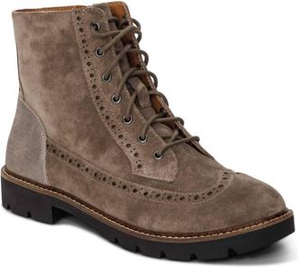 Aetrex Womens Margot Lace-Up Boot In Taupe