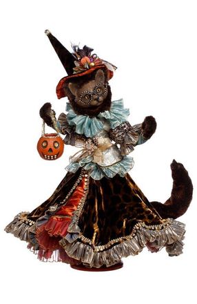Mark Roberts Halloween Cat in Dark Brown at Nordstrom