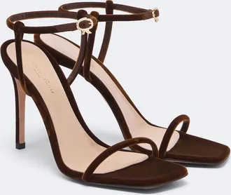 Gianvito Rossi Velvet sandals