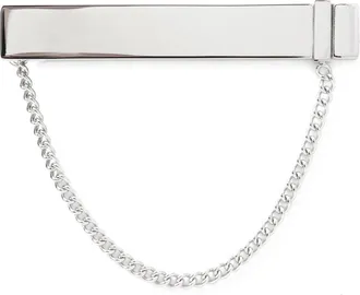 Cufflinks Inc. Chain Tie Clip in Silver at Nordstrom