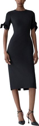 Carolina Herrera Wool-Blend Midi Dress