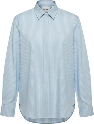 Closed Back Slit Shirt