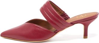 Malone Souliers Leren muiltjes - Rood