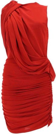 Magda Butrym Mujer, Vestidos, Rojo, Talla: S