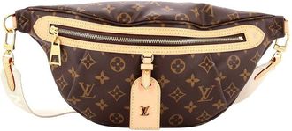 Louis Vuitton Brown Monogram Canvas High Rise Bum Bag (Authentic Pre-Loved)