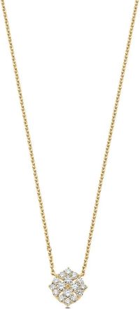 Sara Weinstock Collana a fiori in oro giallo con diamanti