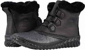 Sorel Womens Out N About Plus Lux Boots In Black Lux