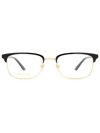 Gucci Occhiali squadrati - Nero