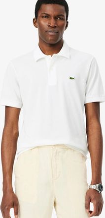 Lacoste Mens Lacoste Classic Fit L.12.12 LIGHT Polo Shirt - White - Size: 4 medium