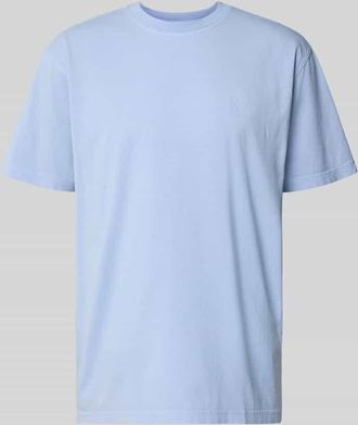 Armedangels Armedangels Relaxed Fit T-Shirt aus reiner Bio-Baumwolle Modell ICONIC &Aring; MAARKOS in Hellblau, Gr&ouml;&szlig;e XXL