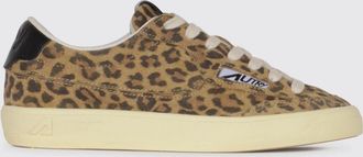 Autry Sneakers Windscape in camoscio stampa animalier
