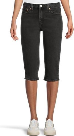 Levi's Wedgie Capri Womens Jeans Shes In The Zone : 24, Cotton/Denim/Elastane