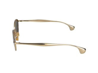 Bottega Veneta BV1396S Gold Metal Round Sunglasses - Gold