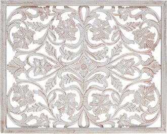 Giner&Colomer Cabecero de mdf 100 cm estilo &eacute;tnico tallado