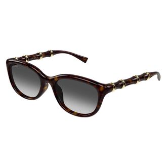 Gucci Rechthoekige Zonnebril - unisex - Accessoires - Veelkleurig - Maat: 54 MM Nylon