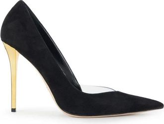 Elisabetta Franchi D&eacute;collet&eacute; Sharp - Dames - Pumps - Zwart - 36 1/2 EU - Leer - Schoenen