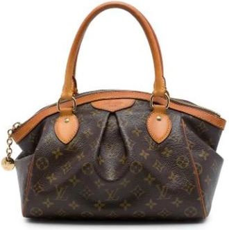 Louis Vuitton Pre-owned Tivoli PM - Dames - Vintage Handtas - Bruin - ONE Size - Leer - Vintage