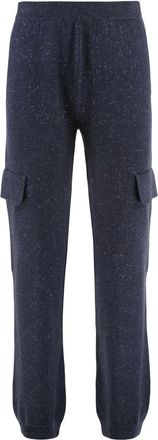 PESERICO Mujer, Pantalones, Azul, Talla: S