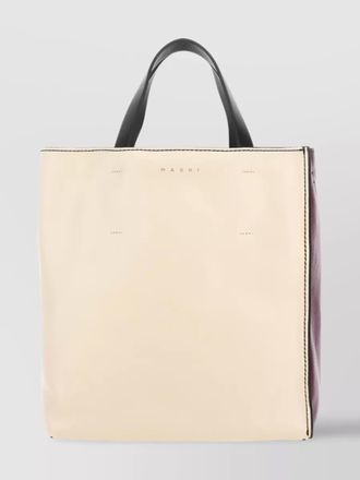 Marni museo soft leather tote bag