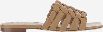 Tod's Beige Leather Sandals