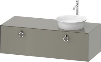 Duravit Duravit - Tulip Blanco, Mueble De Ba&ntilde;o Colgado En La Pared, Ancho
